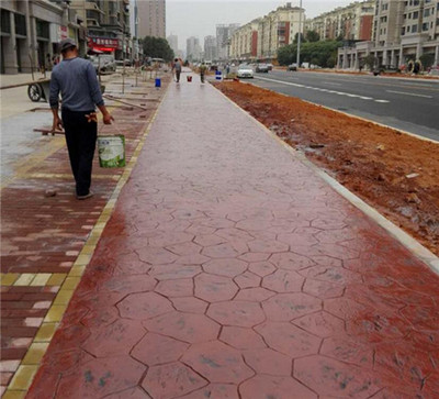 HB-53常德壓花地面材料價格解析與地坪材料研發趨勢